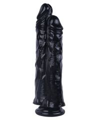 Noctis 26,5cm Siyah Çiftli Dildo No:111