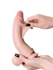 Censan My Babe Kıkırdaklı Deri Katmanlı My Dear 22,5 cm Dildo