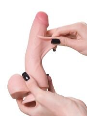 Censan My Babe Kıkırdaklı Deri Katmanlı My Pretty 20 cm Dildo