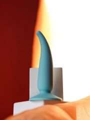 Censan Sarru anal kılıfı silikon mavi 12,5 cm 2,7 cm