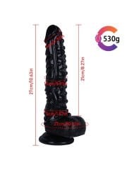 Noctis 27cm Siyah Dildo No:159