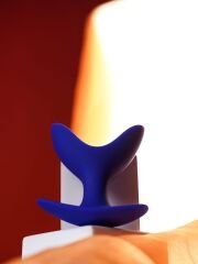 Censan Bloom Genişleyen Anal Plug Mavi 9,5 cm