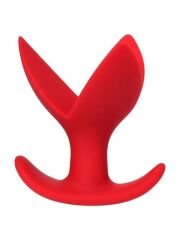 Censan Flower Genişleyen Anal Plug Kırmızı 9 cm