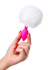 Censan Sweet Bunny Kuyruklu Anal Plug Pembe 13 cm 43 gr
