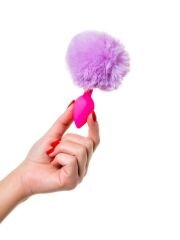 Censan Sweet Bunny Kuyruklu Anal Kılıf Pembe 13 cm 44 g