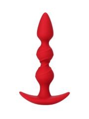 Censan Trio Anal Plug Kırmızı 16 cm