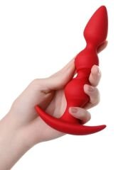 Censan Trio Anal Plug Kırmızı 16 cm