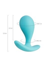 Censan Blob Anal Plug Mavi 5,5 cm