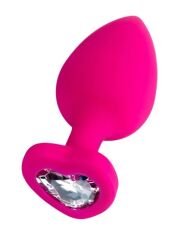 Censan Diamond Heart Anal Plug Pembe 9,5