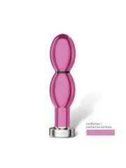 Censan Mystim O(h!)-thello Çelik Anal ve Vajinal Elektirikli Dildo