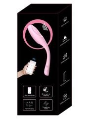 Censan Telefon Kontrollü Şarjlı Vibratör Açık Pembe