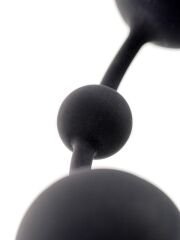CENSAN Coron Anal Boncuk Silikon Siyah 35,9cm