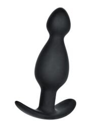 CENSAN Anal Plug boyut M silikon siyah 11,5 cm