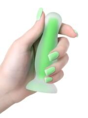 Censan Beyond Victor Glow Karanlıkta Parlayan Anal Plug Silikon Şeffaf 10 cm