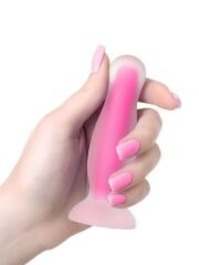 CENSAN Beyond Cain Glow Gece Parlayan Anal Plug , Silikon, Şeffaf, 10 cm
