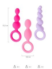 Censan Satisfyer Booty Call (set of 3) Anal Plug Seti