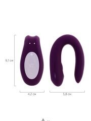 Censan Satisfyer Double Joy Telefon Kontrollü Giyilebilir Vibratör Mor