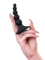 Censan POPO Bootes Anal Plug silikon siyah 10 cm