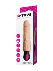 Censan Cocksman Realistik Vibratörü TPE Ten 26,5 cm